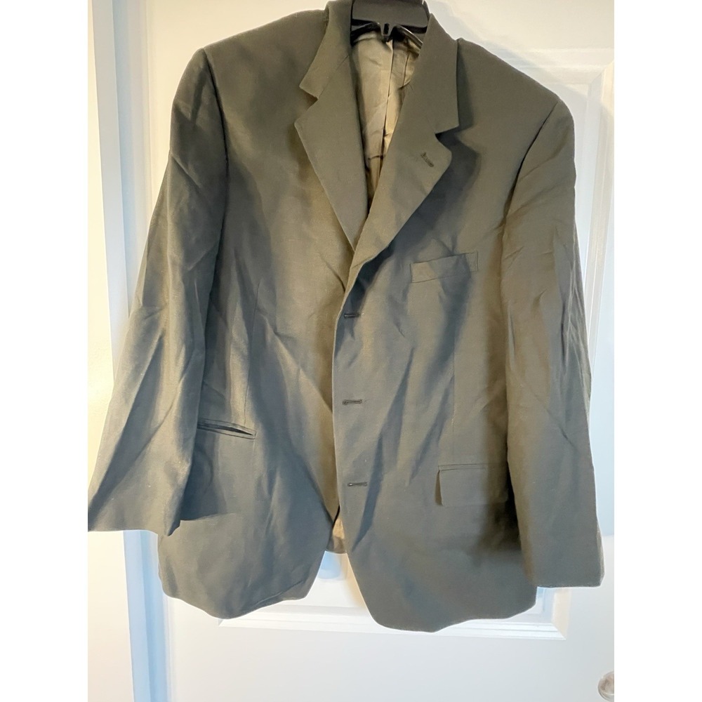 Men's Perry Ellis Blazer Suit Jacket Made In USA SZ XL Full Lining